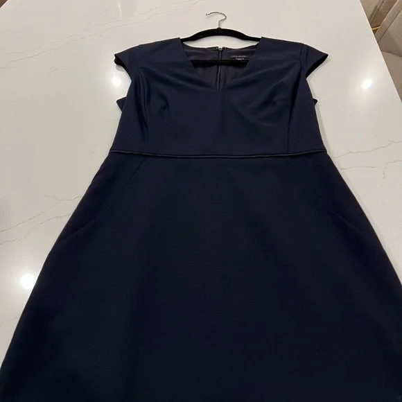 Ann Taylor Navy Dress | Size 2 - Picture 6 of 14